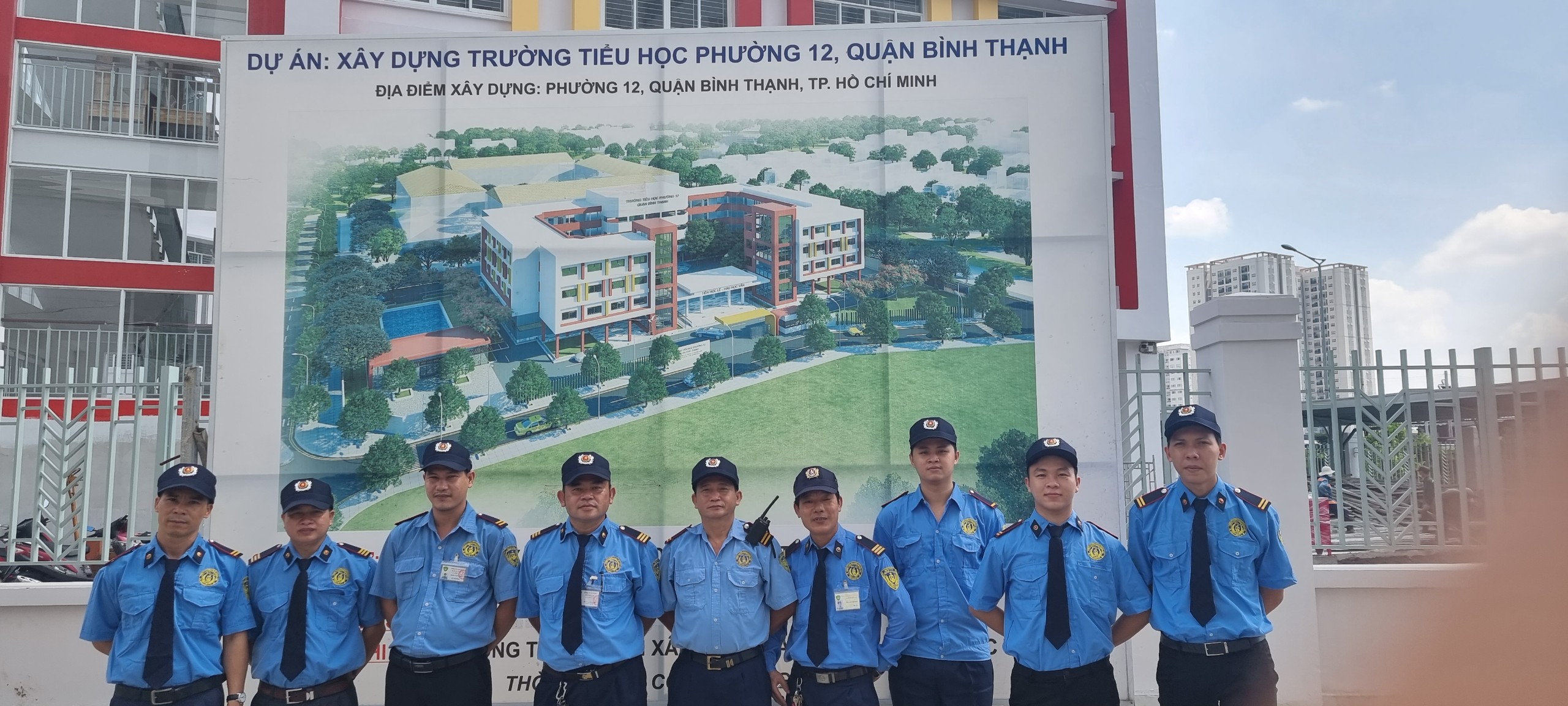 Bảo vệ công trường - kho bãi